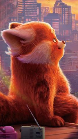Turning Red Disney Movie Poster Wallpaper iPhone Phone 4k 1140f