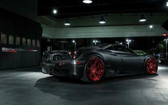 Adv1 Wheels Pagani Huayra Rear Wallpaper HD Car