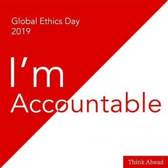 Acca Today For Global Ethics Day We Re Proud To Stand