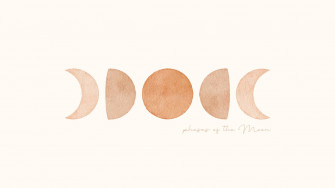 Moon Phases Wallpaper