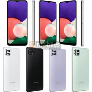 Key Features And Official Renders Of Samsung Galaxy A22 5g