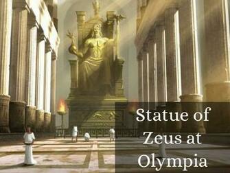 Olympia Wallpaper Statue Zeus