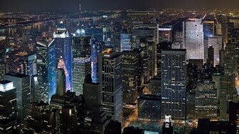 New York City At Night Wallpaper