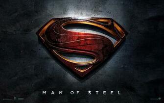 The Man Of Steel Movie HD Wallpaper Logo