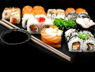 Sushi Wallpaper Top Background
