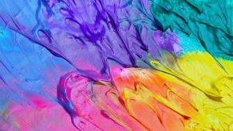 Mixed Oil Paint Wallpaper Abstract HD HDwallpaper Net