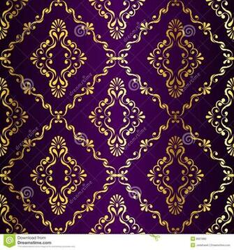 Purple Gold Wallpaper