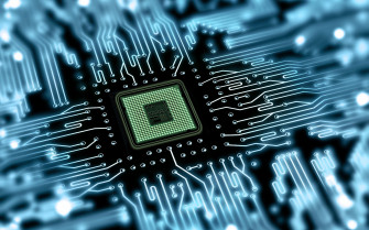 Electronic Circuit Board Wallpaper On