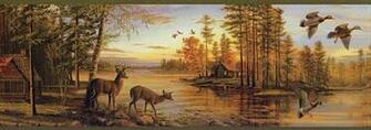 Deer Wallpaper Border Fg35541b Inc
