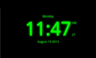 Digital Clock Live Wallpaper
