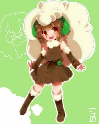Gijinka Human Version Pokemon Whimsicott Manga