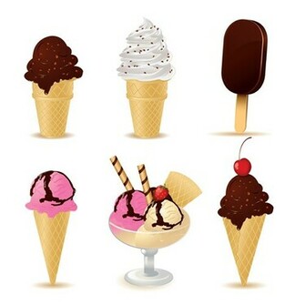 Cute Ice Cream Background Jpg