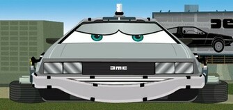 Delorean Time Machine Wallpaper