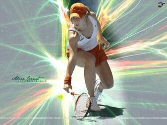 Alize Cornet Wallpaper