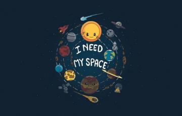 Wallpaper The Sun Ufo Minimalism Saturn Moon Style Earth
