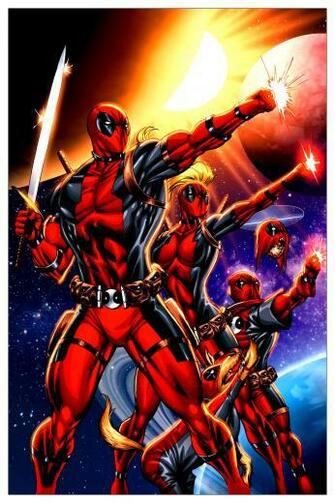 Deadpool Corps By 7moonlight7