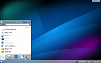 Kubuntu Con Kde Rc Che Porta Se Il Nuovo Tema Air E