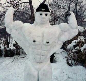 Irti Funny Picture Tags Do You Even Lift Muscle Snowman