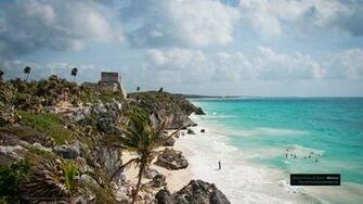 Caribbean Wallpaper Wednesday The Mayan Ruins Of Tulum Mexico