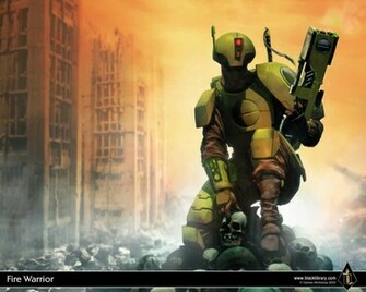 Firewarrior Tau Gratis Wallpaper