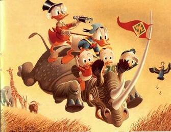 Carl Barks Image Oil Paintings HD Wallpaper And