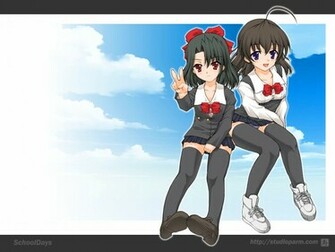 School Days Wallpaper Kiyoura Setsuna