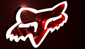 Fox Monster Logo 3d Racing