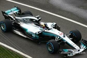 Photos La Mercedes W08 En Piste Motorsport