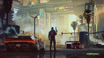 V In Cyberpunk 4k Laptop Full HD 1080p Wallpaper