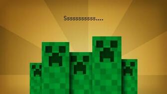 Creeper Minecraft Cool Background HD Wallpaper