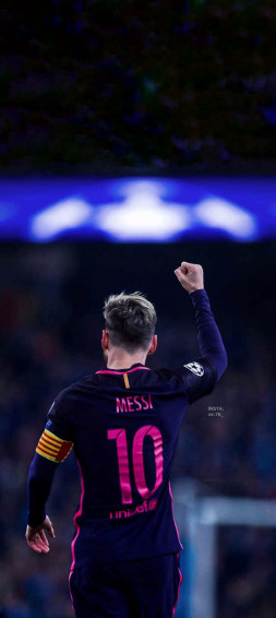 Messi iPhone Jersey Number Wallpaper