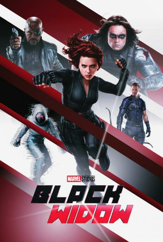 Black Widow Fan Poster Made By Me Marvel