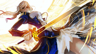 Artoria Pendragon Fate Stay Saber HD Wallpaper Background