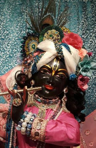 Govindarupini On Radha Govinda Mahaprabhu Krishna Art