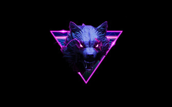 Wolf Aesthetic Wallpaper