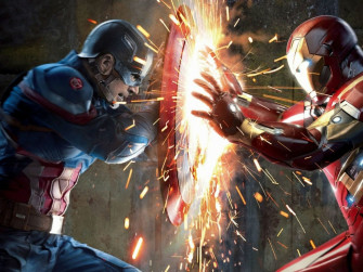 Iron Man And Captain America Civil War Movie HD Desktop Wallpaper