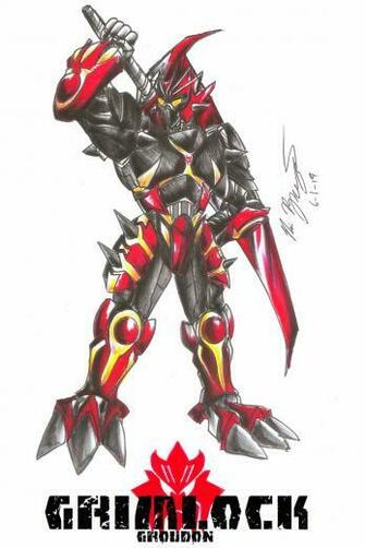 Primal Groudon Grimlock By Ryoukazehara