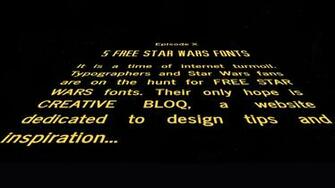 Star Wars Fonts Creative Bloq