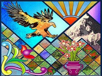 Stained Glass Wallpaper