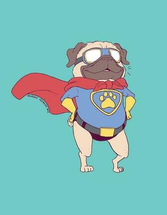 Super Pug Print M Digital Prints And Printing
