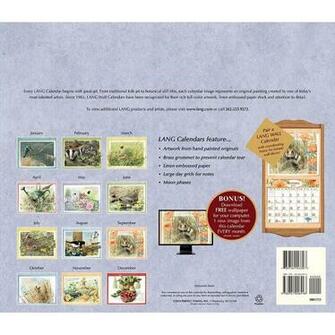 Artists Folk Art Bastin Marjolein Nature S Wall Calendar