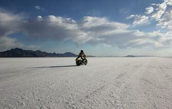 Wallpaper Desert Mountain Race Usa Utah Bonneville Salt Flats