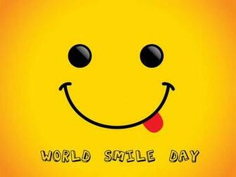 World Smile Day Smiley Wallpaper