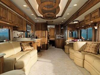 Dynasty Motorhome Camper Semi Tractor Interior H Wallpaper Background