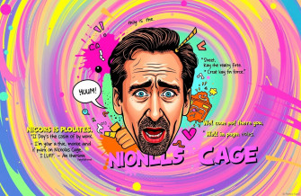 Funny Nicolas Cage Wallpaper