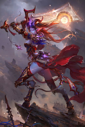Draenei Paladin With Ashbringer Wow Phone Wallpaper