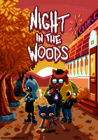 Night In The Woods By Bbrunomoraes