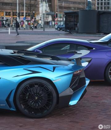 Lamborghini Aventador Sv Phone Wallpaper