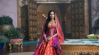 4k Wallpaper Naomi Scott Aladdin Movie And