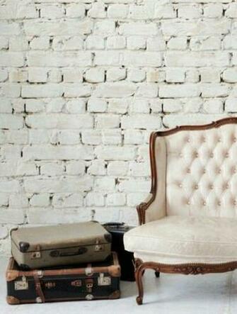 Exposed Brick Textured Wallpaper